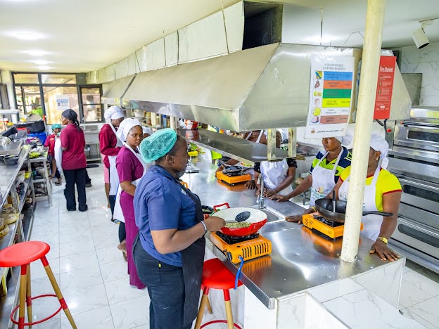 Babali by Almat professional kitchen with staff training
